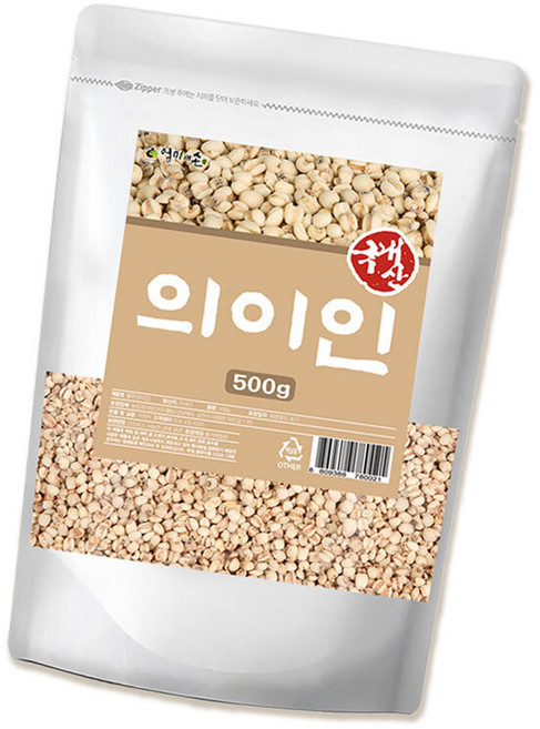 건강마음 국산 의이인 율무 미인 구자미 건재, 500g, 1세트