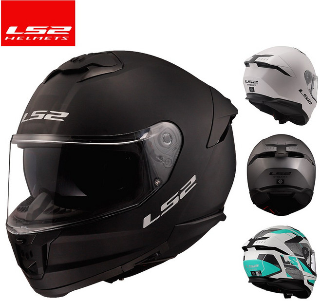 LS2 FF808 풀페이스 마둘라 시스템 오토바이헬멧, MATT BLACK