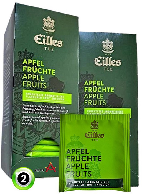 아일레스 애플티 25T 50T 75T 100T 아일레스티 애플유자티[판매자:아하기프트], 2.5g, 25개입, 2개