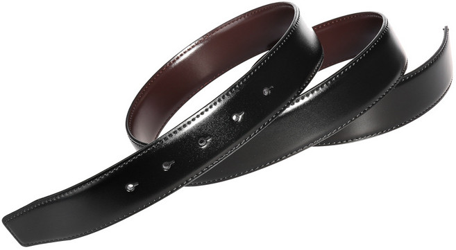 교체용 소가죽 양면 수동벨트 / 리버시블 혁띠 벨트띠 버클없이 줄만