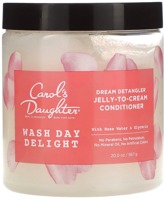 Carol's Daughter 워시 데이 딜라이트 드림 디탱글러 젤리 투 크림 컨디셔너 567g(20oz), CarolsDaughter워시데이딜라이트드림디탱글러젤리, 567g, 1개