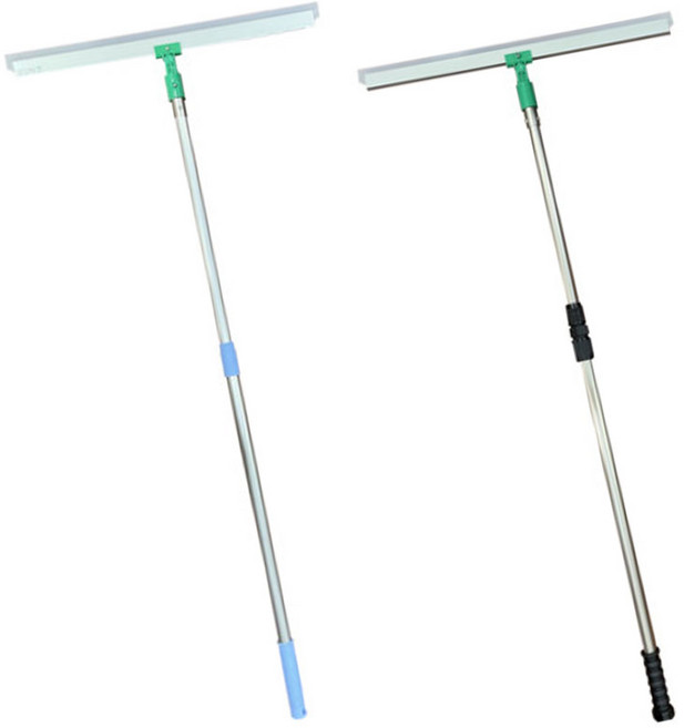 라이노 보급형자루+바닥스퀴지 알루미늄 이단봉 물밀대 물기제거 욕실스퀴지 실리콘청소, 45cm, 1개