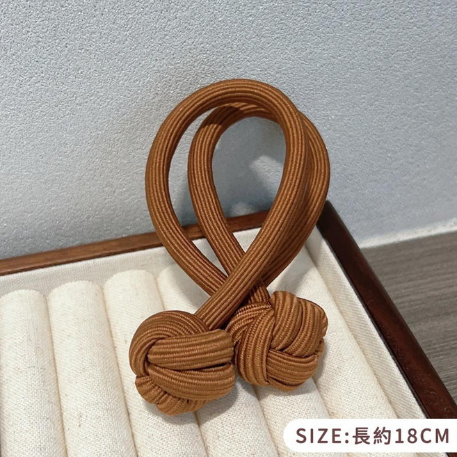 IFaith 雙球打結髮繩 橡皮筋 頭繩 髮圈 髮飾 AC069