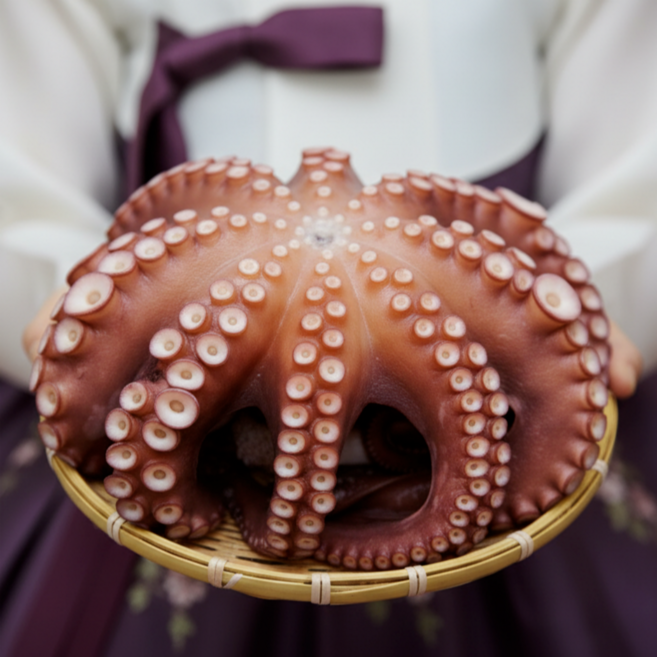 제수용 자숙 문어 한마리 1마리 돌문어 1kg 1.5kg 2키로 3kg 냉동, 1.8kg(제수용), 1개