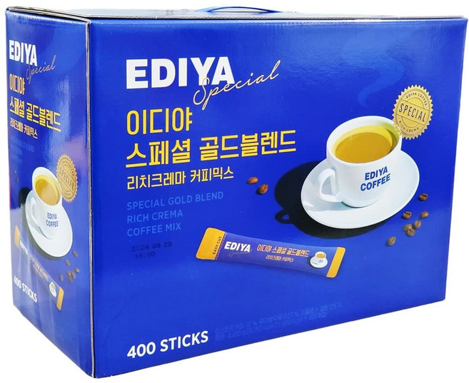 이디야 스페셜 골드블렌드 커피믹스, 11g, 400개입, 1개
