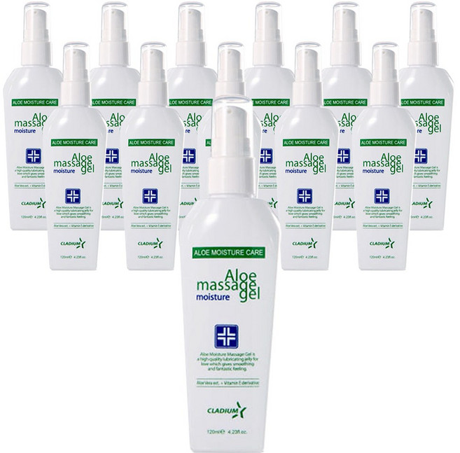 나투젠 클라디움 알로에 모이스처 마사지 젤, 120ml, 48개