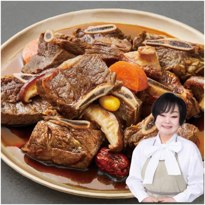 [키친스토리] 빅마마 이혜정의 아주 맛있는 소갈비찜 (500g*7팩/총 3.5kg), 1세트, 3.5kg