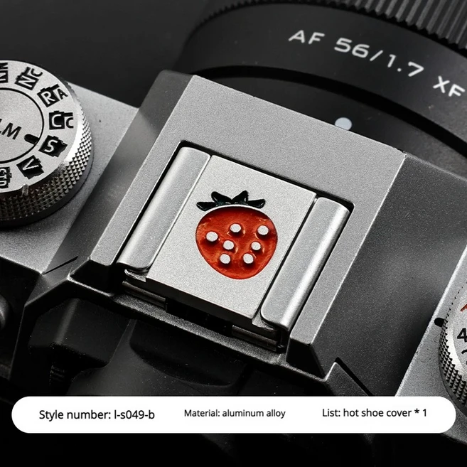 캐논 후지필름 XT30 XM5 니콘 파나소닉 올림푸스 펜탁스 라이카 알루미늄 합금 핫슈 커버 셔터 버튼에