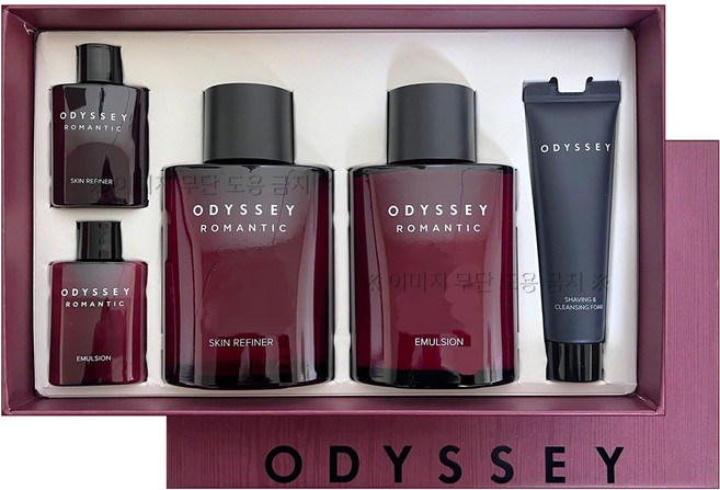오딧세이 로맨틱 스페셜 남성 화장품 2종 세트, 1세트