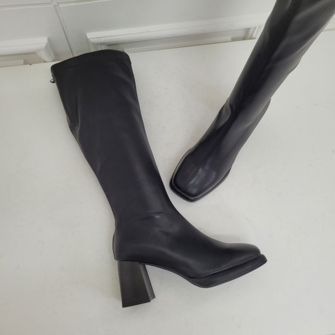 아멜리아 가보시 롱부츠 (7cm 2color)