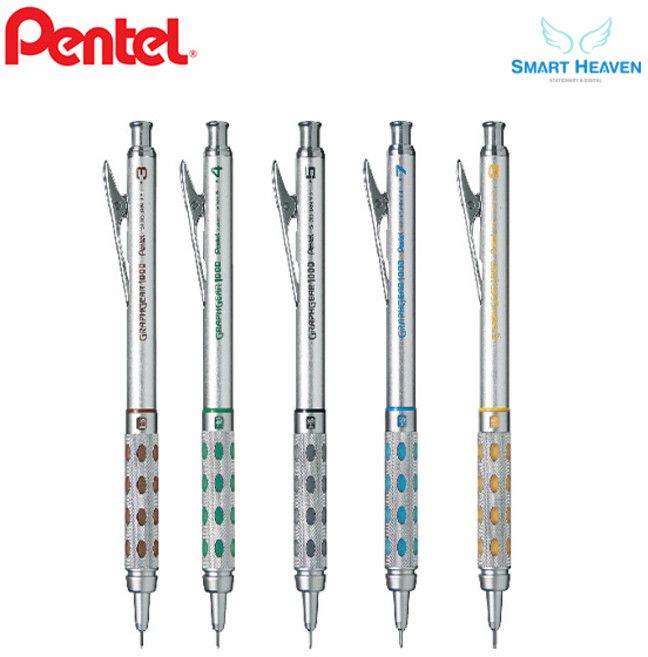 펜텔 그래프기어1000 제도샤프시리즈 0.7mm PG-1017, 단품, 단품