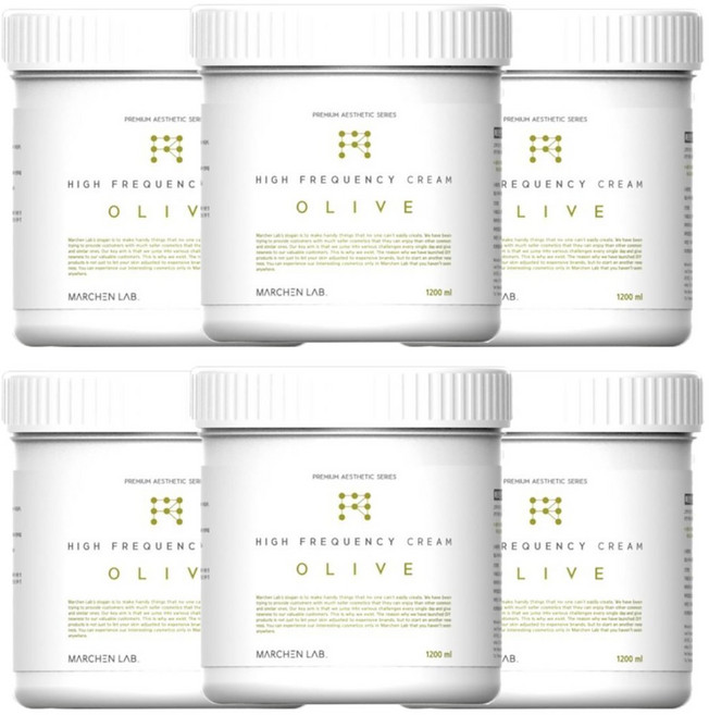 메르헨랩 올리브 고주파크림, 1.2L, 6개