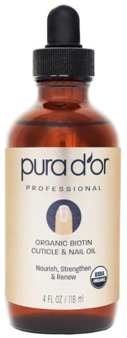 퓨라도어 네일 큐티클 오일 118ml 비오틴 비타민 E, 1개 - 쿠팡