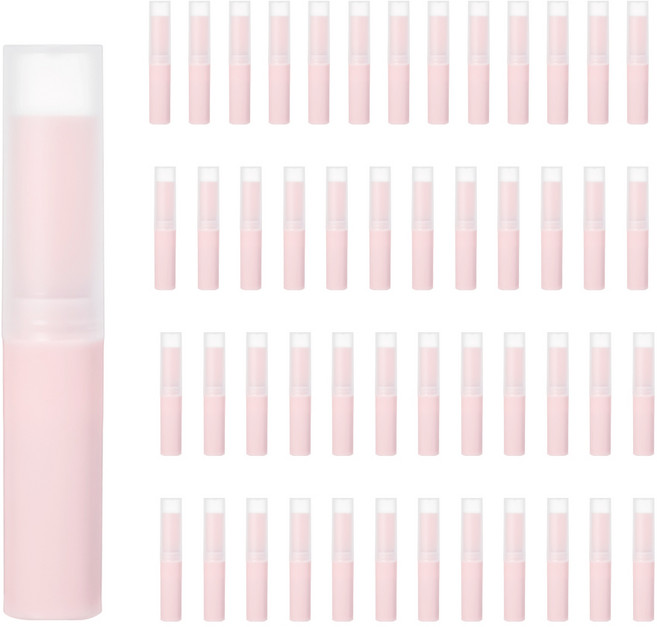 닥터보틀 화장품용기 립밤용기 슬림립밤용기스틱형3g 핑크, 50개, 50개