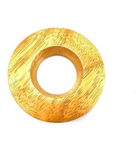 클레버 드리퍼 커피 콜드브루 메이커 클래버 1pc 도자기 필터 컵 일본식 v60 필터, 120mm 너도밤나무 홀더, 1개