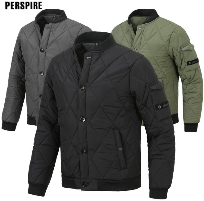 퍼스피아 겨울 남자 패딩점퍼 누빔 깔깔이 방수 방풍 작업복 점퍼 자켓