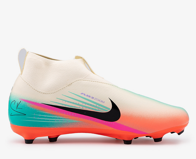 나이키 아동용 미드나잇샌드 축구화 - 세련된 색감 / 폭발적인 반응속도 / 부드러운 쿠셔닝