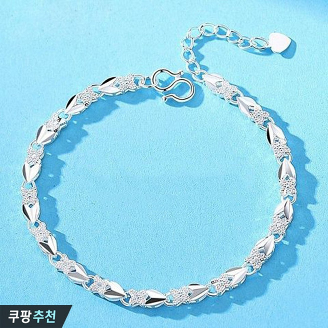 chunkeer 999 순은 팔찌 네잎클로버 755호 CcP23L