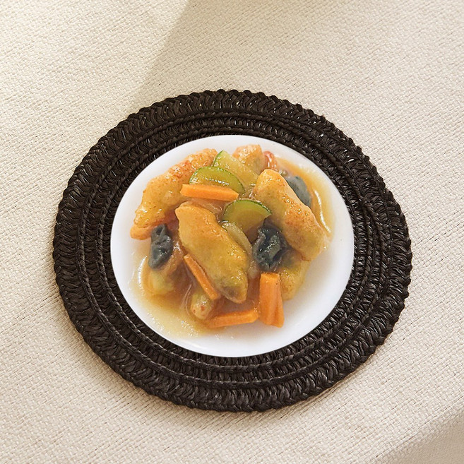 납골당 꾸미기 미니어쳐 단품 중식 일식 수공예 음식 제사상 밥상 상차림 장식, [중식]탕수육