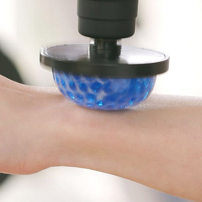 [TV홈쇼핑정품인포벨]BNS 냉온 마사지건 초경량 무선 안마 냉온열 찜질 목 어깨 전신 진동 마사지기 저소음, 1개