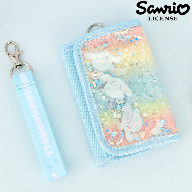 산리오 정품 3단 목걸이 지갑 귀여운 캐릭터 친구 조카 선물 패션지갑