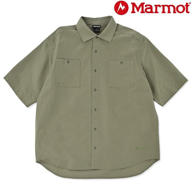 Marmot 土撥鼠 DA 男款 網眼透氣短袖襯衫