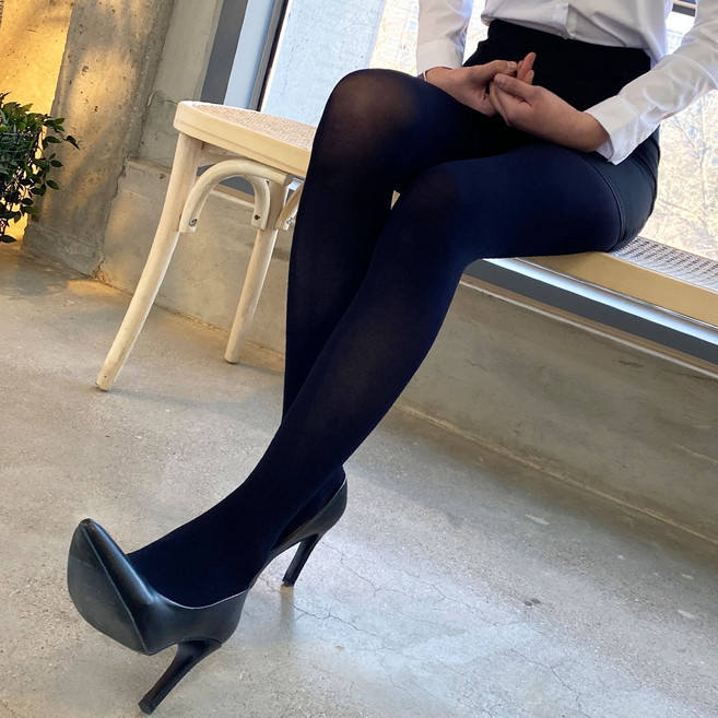 SHINJIN 국산 빅사이즈 80D 여성 고탄력 팬티 스타킹