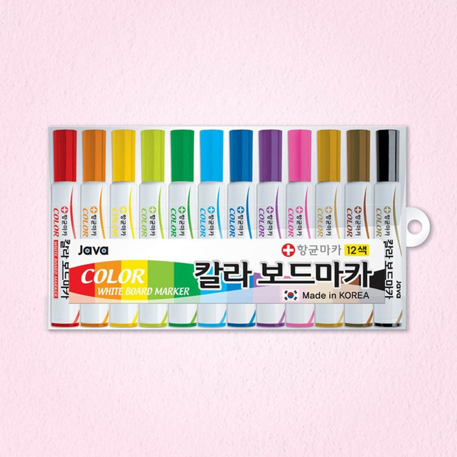 자바 java 8400 칼라보드마카 12색세트 dmt+7710Su