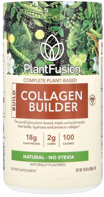 플랜트퓨전 컴플리트 플랜트 콜라겐 빌더 내추럴 300g(10.58oz), 1개, 300g - 쿠팡