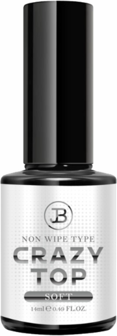 TIARA 논와이프 크레이지 오버레이 탑젤, 소프트, 14ml, 1개