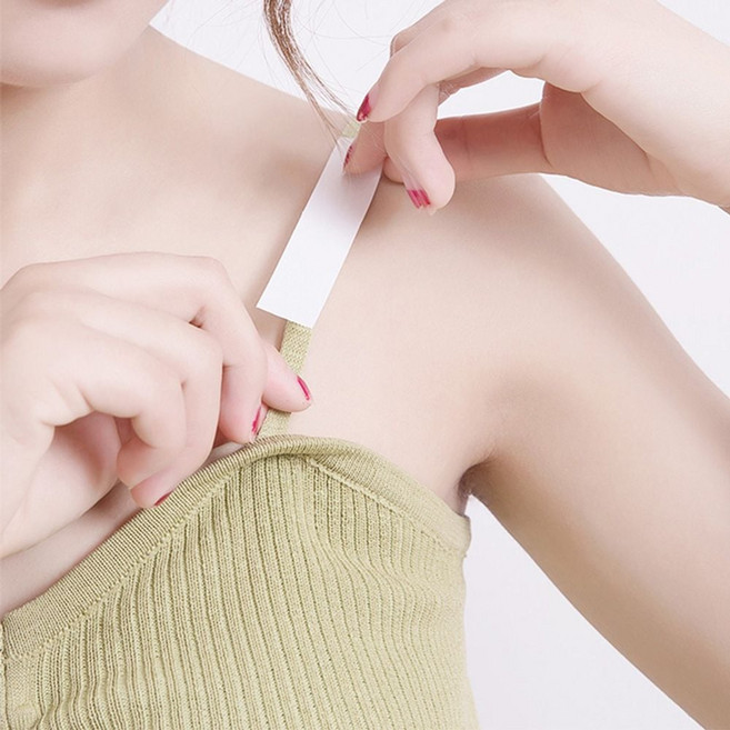 옷 고정 양면 테이프 가슴 벌어짐 방지 오프숄더