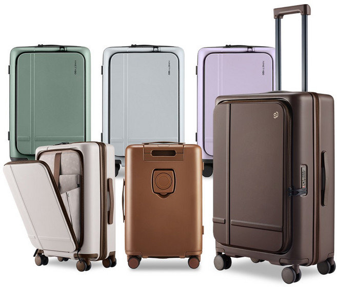 나인티고 비엔나 기내용 수화물용 확장형 전면 오픈 PC 100% 캐리어 5년보증