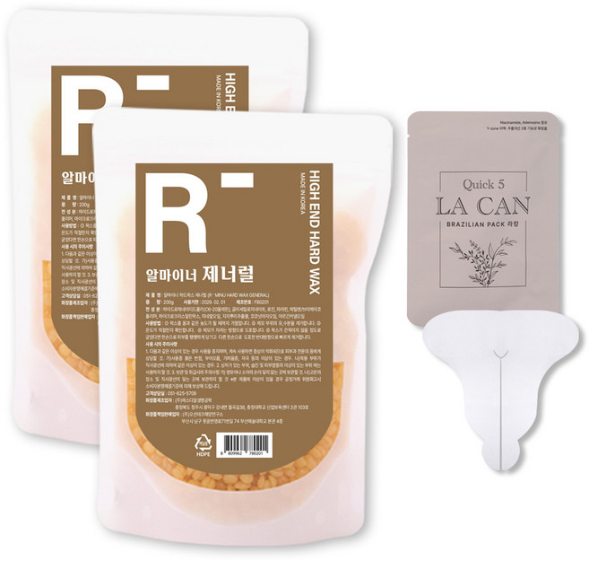 알마이너 하드왁스 제너럴 (모든부위용), 1개, 400g