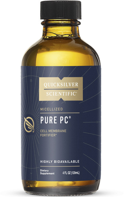 Quicksilver Scientific 純PC細胞膜強化劑, 1個, 120ml