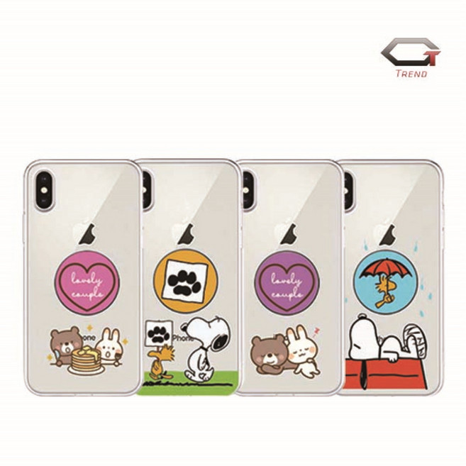 GTrend 갤럭시A5 2017 A520 투명젤리 스마트톡 케이스