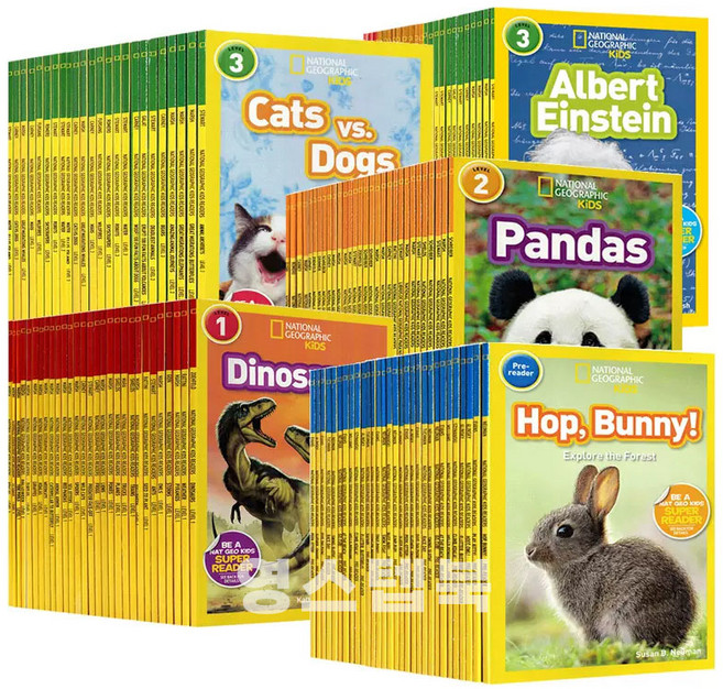 [영스텝북] 내셔널지오그래픽키즈 원서 national geographic kids pre 1 2 3 단계 개정판 음원 제공, 내셔널지오그래픽pre(30권세트)