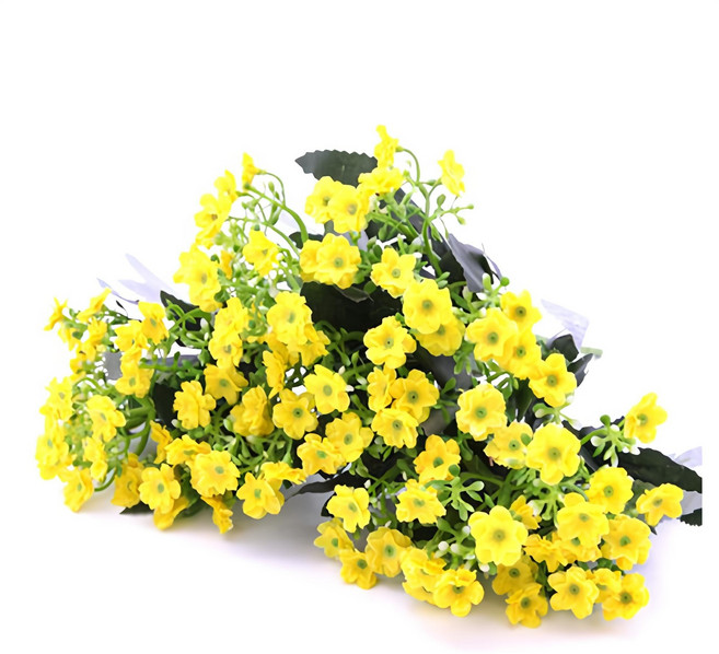 행복한마을 조화 사랑초 부쉬, 옐로우, 3개