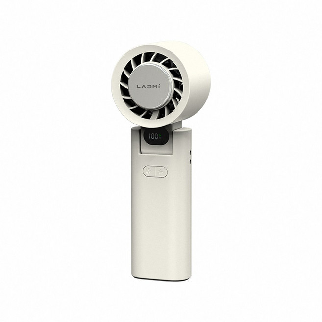 LARMI 手持製冷風扇 LMF08, 白色