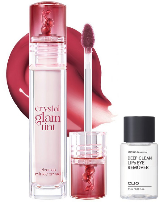 클리오 크리스탈 글램 틴트+단독증정, 028 드라이체리, 1개