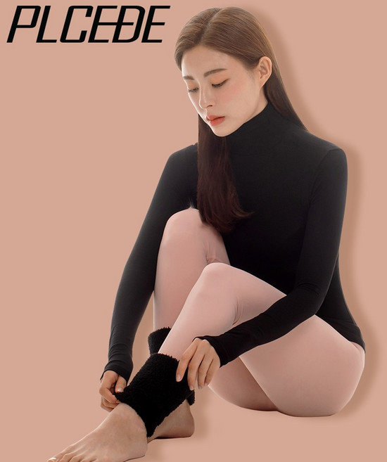 플씨드 국산 소프트 숏 레그워머 겨울 니트 다리토시 발토시 방한용품, 버건디