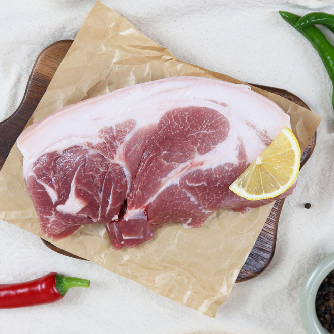 맛좋은한돈 1등급 앞다리살 보쌈용 (냉장), 1개, 500g