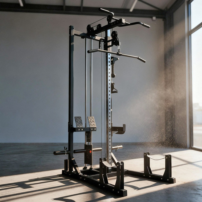 1022 싱글 케이블머신 멀티 홈짐 치닝디핑 턱걸이 운동기구 데드리프트 랫풀다운, 단품, 단품