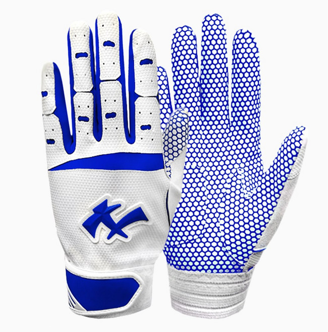 나인헥사곤 배팅장갑6color 야구 타격장갑 낚시 골프 바이크, 블루, 1개