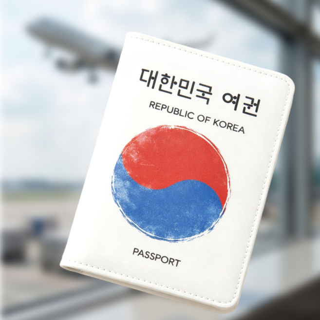 해킹방지 태극기 여권케이스 안티스키밍 RFID차단