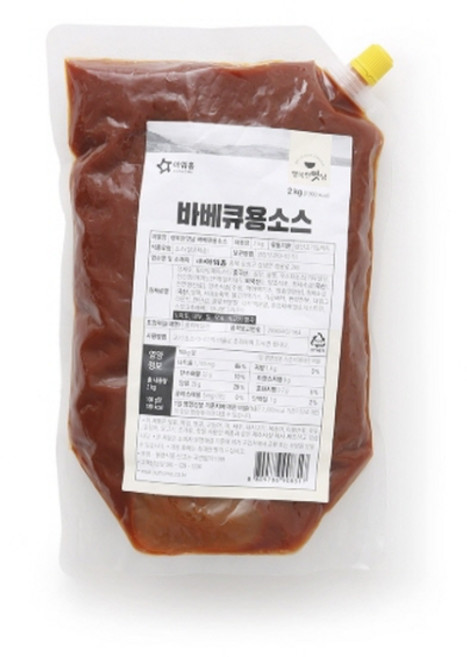 아워홈 바베큐용소스 행복한맛남 1개 2kg