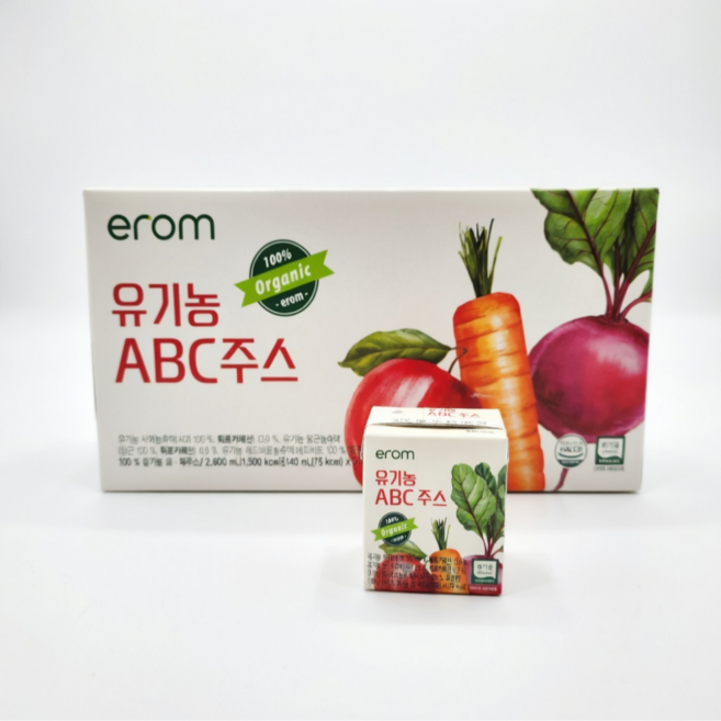 이롬 유기농 ABC주스, 40개, 140ml