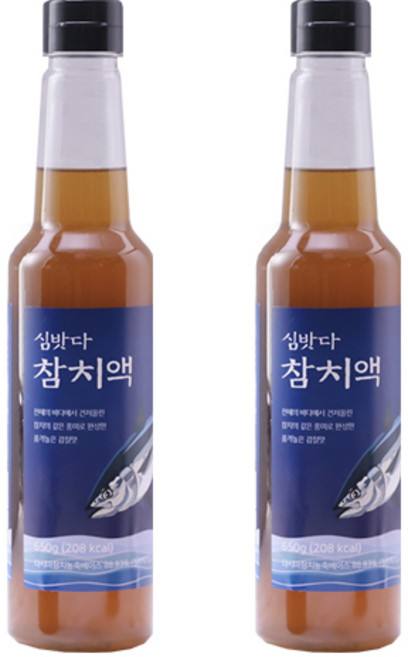 심밧다 참치액 만능감칠맛, 2개, 650ml