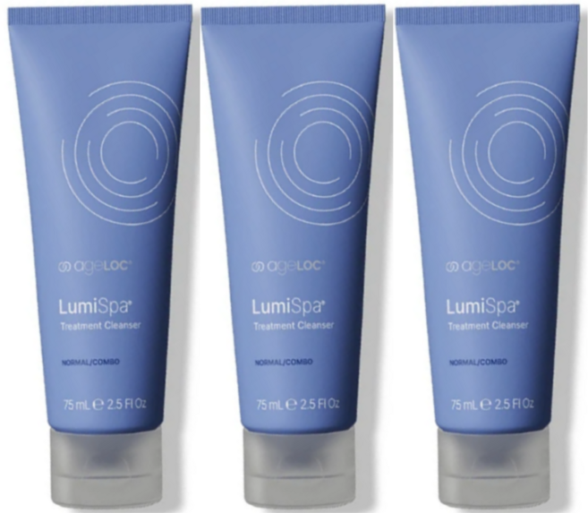 뉴스킨 루미스파 트리트먼트 클렌저 노멀 콤보, 3개, 75ml