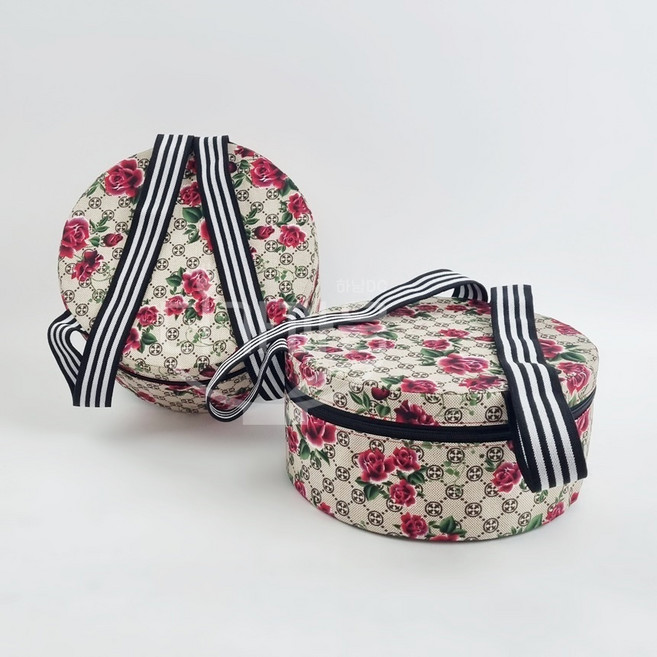 장미패턴 농사용 밭일 작업 방석 낮은형 (높이 12.5cm) 2개입 엉덩이 쿠션 간이 의자 농업용 텃밭용 다용도, 1세트