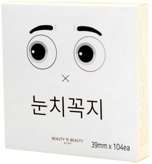 뷰티인뷰티 눈치꼭지 니플밴드 104매, 6개